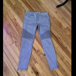 Skinny Jean zip pant